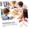 BCOATH 2pcs Pounding Hammer Toy for Boy Girl Lightweight Pretend Play Hammers Tools for Toddlers for Birthdays Christmas and Learning Activities view 3