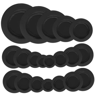 Cabilock 20Pcs Assorted Rubber Piggy Bank Plugs Stoppers for Various Reliable Coin Bank Supplies for Long Term Use