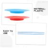 BCOATH 2pcs Juggling Sticks Soft Spinning Plates for Boys and Girls and Adults Circus Trick Plates Easy to Learn Juggling Toys view 3