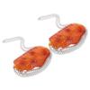 ABOOFAN 2pcs Chicken Wing Ornament Necklace Simulation Fried Chicken Pendant Hip Hop Clothing Accessories view 1