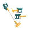 HEALSOPTHY 1set Boy Girl Vacuum Cleaner Toy Lights and Sounds Interactive Role Play Cleaning Toy for Boys and Girls Encourages Responsibility and Motor Skills Development for Toddlers Ages view 1