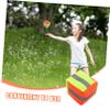 BESTonZON 5pcs Reflective Canvas Bean Bags for Boy Girl Outdoor Tossing Game Filled with Rice for Interactive Fun for Preschool Activities and Backyard Play view 3
