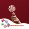 Abaodam 5Pcs Large Simulation Lollipop Giant Lollipop Prop Fake Candy Photo Booth Prop for Christmas Party Carnival Cosplay Wedding Birthday Party Supplies view 4