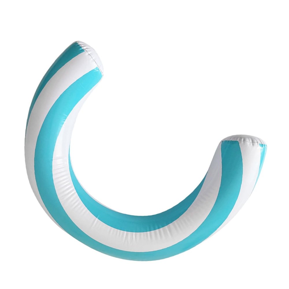 Holibanna Arc Inflatable Pool Float Swimming Float for Adults for Beach and Lake Parties Lightweight and Leak Design