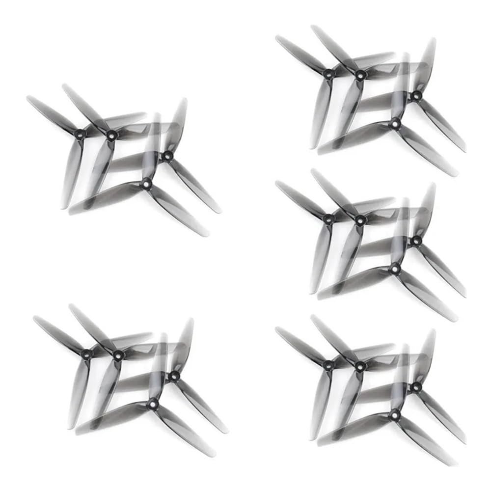 10Pairs Fit for HQProp 7X3.5X3 Grey (2CW+2CCW)-Poly Carbonate for RC FPV Freestyle 7inch Long Range Cinelifter Drones DIY Parts