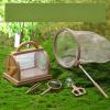 HIVZRKPYW 5 Piece Outdoor Exploration Insect Collection Set Insect Trapping Toy Fishing Net Insect Cage Observation Box view 3