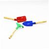 CORHAD 3Pcs Mini Garden Tool for Iron Shovel Trowel Rake with Wooden Handle for Little Hands for Outdoor Fun and Gardening Activities view 4