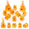 10 Pieces Mini Capybara Animals Luminous Mini Resin Animals for Dollhouse Micro Fairy Garden Landscape Aquarium Birthday Decorations view 1
