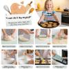 Ultimate Baking Kit for Kids - 38 Piece Kitchen Tools, Food Grade Silicone, BPA/BPS Free - Real Cooking Set for Ages 8-12 - Girls Boys Birthday Stocking Stuffer - Sage Green view 3