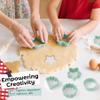 Ultimate Baking Kit for Kids - 38 Piece Kitchen Tools, Food Grade Silicone, BPA/BPS Free - Real Cooking Set for Ages 8-12 - Girls Boys Birthday Stocking Stuffer - Sage Green view 4