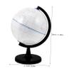 Angoily Blank Globe for Desk Diy Coloring World Map Erasable Globe Model Craft Kit view 2