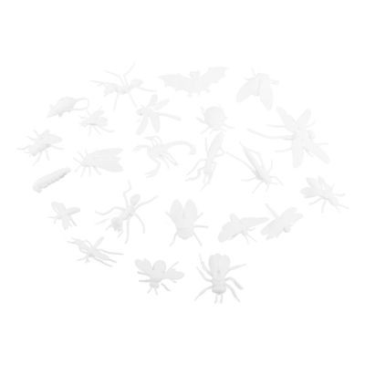 Abaodam 23pcs Unfinished Insect Models for Painting Realistic Insect Figurines for Garden Decor Craft Projects and Educational Use and Toys