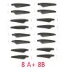Compatible with Hubsan Zino/Zino Pro/Zino 2 Drone Propellers Blades 8A+8B H117s Quadcopter Spare Parts Accessories ZINO000-94 view 2