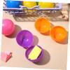 Kisangel 75pcs Plastic Raffle Openable Hollow Game for Drawing Activities for Parties School Events and Festivals view 3