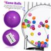 Kisangel 75pcs Plastic Raffle Openable Hollow Game for Drawing Activities for Parties School Events and Festivals view 4