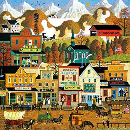 1000 Large Piece Jigsaw Puzzle Pete s Gambling Hall Puzzles for Kids Teens Fun Educational Games Family Game Night