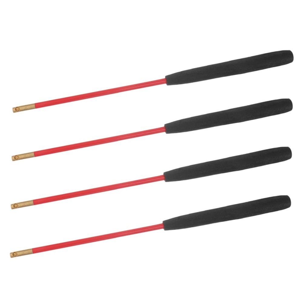 Toddmomy 2pairs Professional Diabolo Sticks Replacement Handsticks for Diabolo Juggling Enhanced Balance Grip