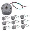 Toddmomy 20pcs Solar Motor Kit Small Electric Motor for Projects Compact Design Quick Setup Cables Energy Efficient for Toy Cars and Hobby Models view 1