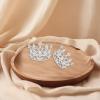 12PCS Crown Cake Topper, Silver Mini Crown Flower Bouquet Accessories,Pearl Tiara Princess Crown for Wedding Birthday Baby Shower Party Decor view 3