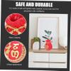 CHICAMPERA Retro Resin Money Bag Shape Adornment Home Decor Ornament for Living Dorm Wealth Money Bank College Apartment Decor view 3