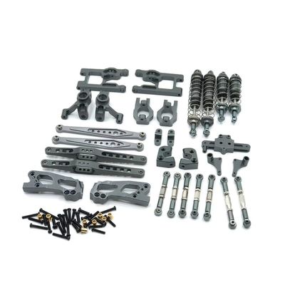 12428 Parts 12423 Upgrade Accessories Feiyue Fy03 Kit for Feiyue FY03 WLtoy 12428 12423 1/12 RC Buggy Car Parts 13 Piece(Titanium)
