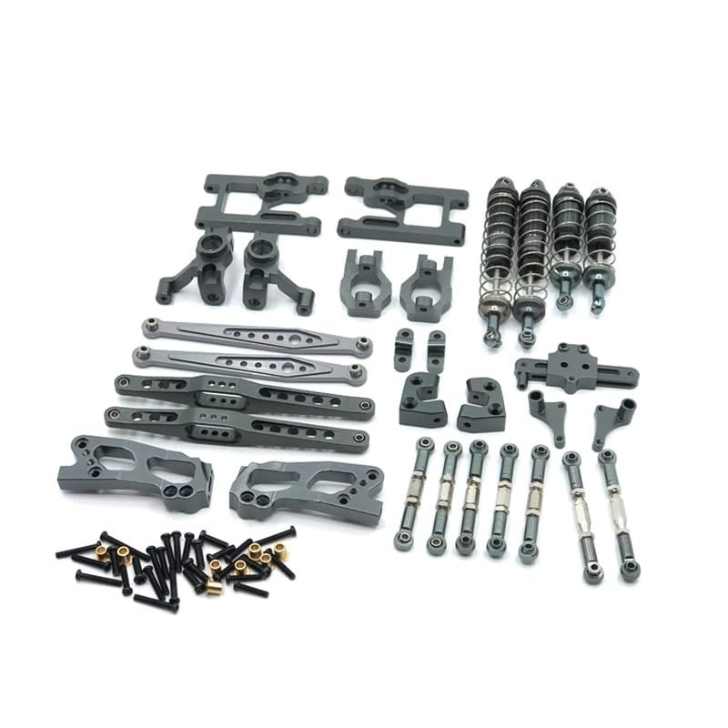 12428 Parts 12423 Upgrade Accessories Feiyue Fy03 Kit for Feiyue FY03 WLtoy 12428 12423 1/12 RC Buggy Car Parts 13 Piece(Titanium)