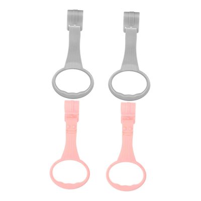 Abaodam 4pcs Stand up Safety for Crib Portable Boy Girl Walking Assist Pull up Bar Arm Strength Training Tool for Boy Girl Playpen Gray