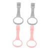 Abaodam 4pcs Stand up Safety for Crib Portable Boy Girl Walking Assist Pull up Bar Arm Strength Training Tool for Boy Girl Playpen Gray view 1