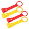Kisangel Toddler Pull up Rings Baby Walking Harness Pull Ring Playpen Learning Toys 4pcs Set view 1
