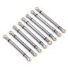 8Pcs Metal Pull Rod Linkage Link Set for HB Toys ZP1001 ZP1002 ZP1003 ZP1004 1/10 RC Crawler Car Upgrade Parts view 2