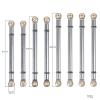 8Pcs Metal Pull Rod Linkage Link Set for HB Toys ZP1001 ZP1002 ZP1003 ZP1004 1/10 RC Crawler Car Upgrade Parts view 4