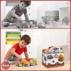 XHWZOF Monster Trucks Storage Basket with NO SPEED LIMIT Sign,Car Room Decor for Boys ,Kids Laundry Hapmer,Gift Bag Storage Bin for Toy Car Stuffed Animals Clothes Books (Fire) view 4