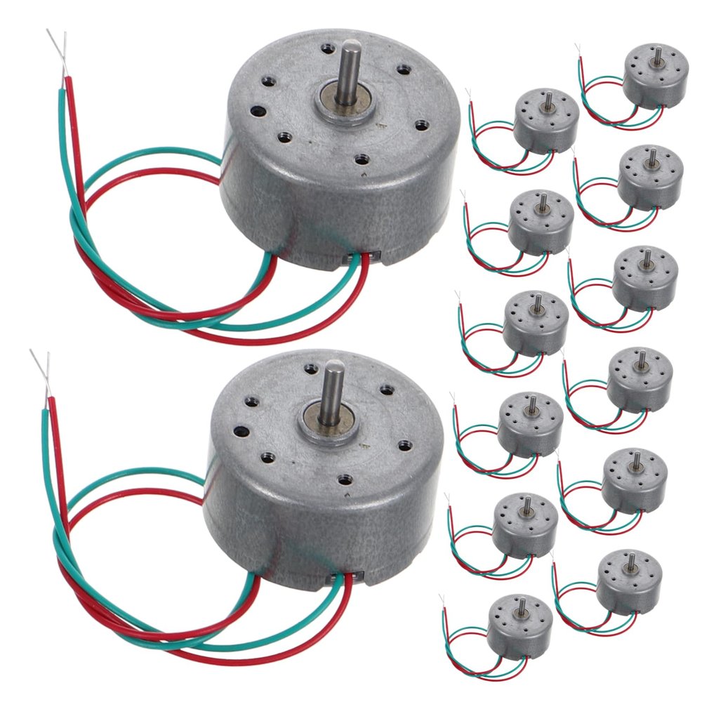 ERINGOGO 20pcs Sustainable Solar Energy Motor DIY Craft Toy Motor Replacement for Toy Car Science Equipment