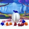 12pcs 3D Printed Dinosaurs with Egg, Articulated Multi Color Fidget Dinosaurs Figures, Tiny Mini Animal Gift Idea, Birthday Party Decorations, Cake Toppers MD-Ass-WHE view 1