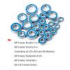 21Pcs Wheel Hub Sealed Bearing Kit for Traxxas Slash 4x4 Rustler Stampede Telluride 4WD 1/10 RC Crawler Car Upgrade Part view 2