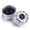 Alloy Metal Front Wheel Rim Hex Beadlock Wheel Hub for 1/14 Tamiya RC Tractor Cargo Truck Car Upgrade Parts(2PCS) view 4