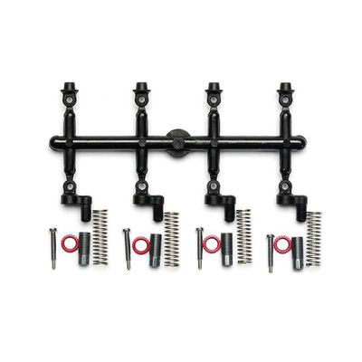 4Pcs RC Model Climbing Car Metal Twisted Teeth Shock Absorber P02 Universal 1:35 ME5-230(ME5-230)