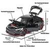 1/32 Alloy Model Car Diecast Toy Collection Pull Back Sound & Light Gift for Honda Civic Type R Accessory view 4