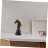 ABOOFAN 1pc Creative Resin Chess Piece Ornament for Home Desktop Decor Unique International Chess Horse Sculpture Medium Figurine for Living Room and Office Decor view 4