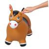 Vaguelly Jumping Horse Ride Extra Thick Bouncy Animal Toy for Boys and Girls Comfortable Indoor Fun for Toddlers and Boy Girl Encourages Balance Adorable Design Horse view 3