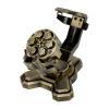 ASTRANOVA Metal Bullet Dice Set with Spinning Revolver Cylinder Holder for DND, Tabletop Games(Bronze) view 1
