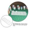 ERINGOGO 5pcs Portable Acrylic Poker Chip Organizer Clear Multi-function Tray for Standard Chips Storage Box for Poker Games Parties and Home Use Accessory for Easy Classification view 2