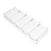 ERINGOGO 5pcs Portable Acrylic Poker Chip Organizer Clear Multi-function Tray for Standard Chips Storage Box for Poker Games Parties and Home Use Accessory for Easy Classification view 4
