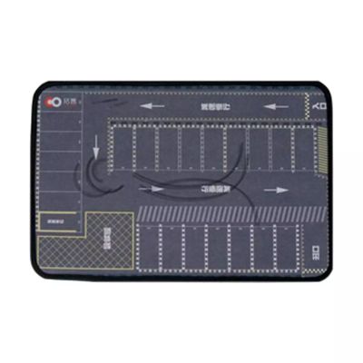 1/64 Parking Lot Diecast Car Garage Mouse Pad Scene Display for Vehicle Scene Toy Diecast Car Model