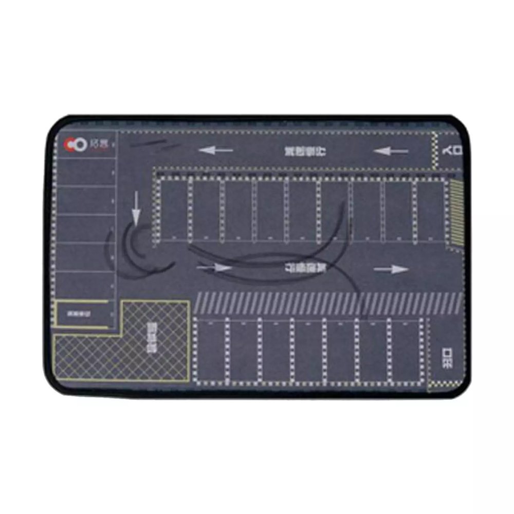 1/64 Parking Lot Diecast Car Garage Mouse Pad Scene Display for Vehicle Scene Toy Diecast Car Model
