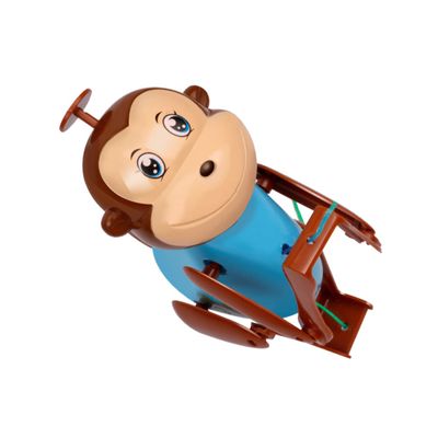 CHICAMPERA Adorable Monkey Climbing Toy for Boy Girl Engaging Cartoon Pulling Plaything with Strong Rope for Fun and Skill Development for Parent-boy Girl Bonding and Cognitive Growth