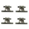 4PCS Aluminum Alloy T-Shaped Pipe Clamp 12mm/14mm Carbon Tube Clip Holder Motor Mount Fixed Base for RC Drone Quadcopter Parts(14mm) view 1