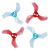 Compatible with GEMFAN 1636 Propeller 40mm 1.6-Inch Paddle Indoor Bushless Small Machine Compatible TinyGO Series Drone for RC FPV Racing Drone(Red 1636 1.5mm) view 2