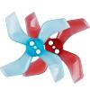 Compatible with GEMFAN 1636 Propeller 40mm 1.6-Inch Paddle Indoor Bushless Small Machine Compatible TinyGO Series Drone for RC FPV Racing Drone(Red 1636 1.5mm) view 3