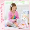 Blueweenly Big Sister Gift for Girls 11.8 Inches Unicorn Stuffed Animal Plush Doll with Pink Tutu Skirt and White Message Big Sister Shirt, Gifts for Girls Toddler view 2